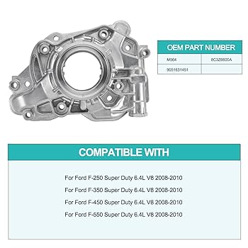 Amazon.com: AULINK M564 9051631451 8C3Z6600A Oil Pump 6.4L